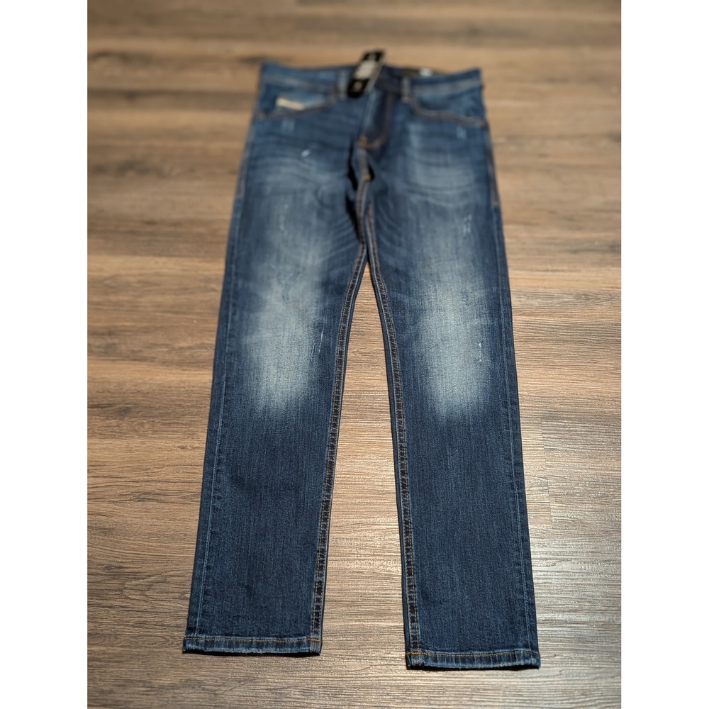 Diesel Thommer Slim Fit Mens Jeans Blue W30 L30 Medium Wash